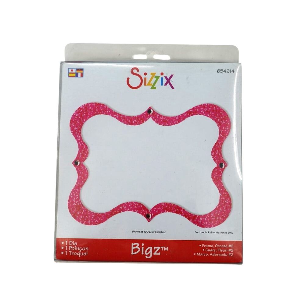 Sizzix Bigz Die Frame, Ornate #2  654914